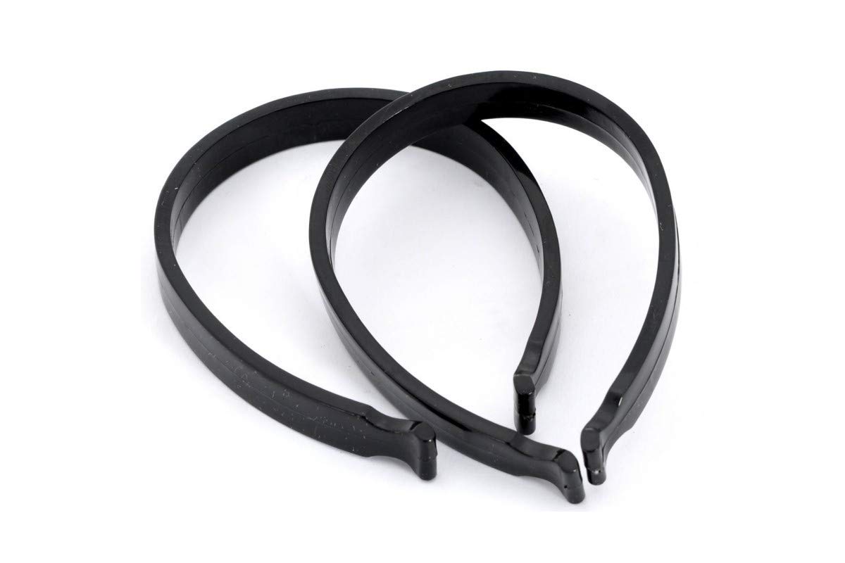Image secondaire de cyclingcolors 2X Protege Bas DE Pantalon Pince en Plastique Noir Universel Velo VTT