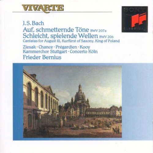 Kantaten 206+207a [Audio CD]
