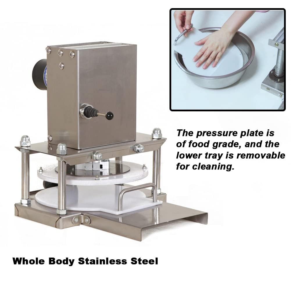 ピザプレッサー　業務用 Amazon｜電動ピザプレス、ステンレススチールトルティーヤプレス機最大