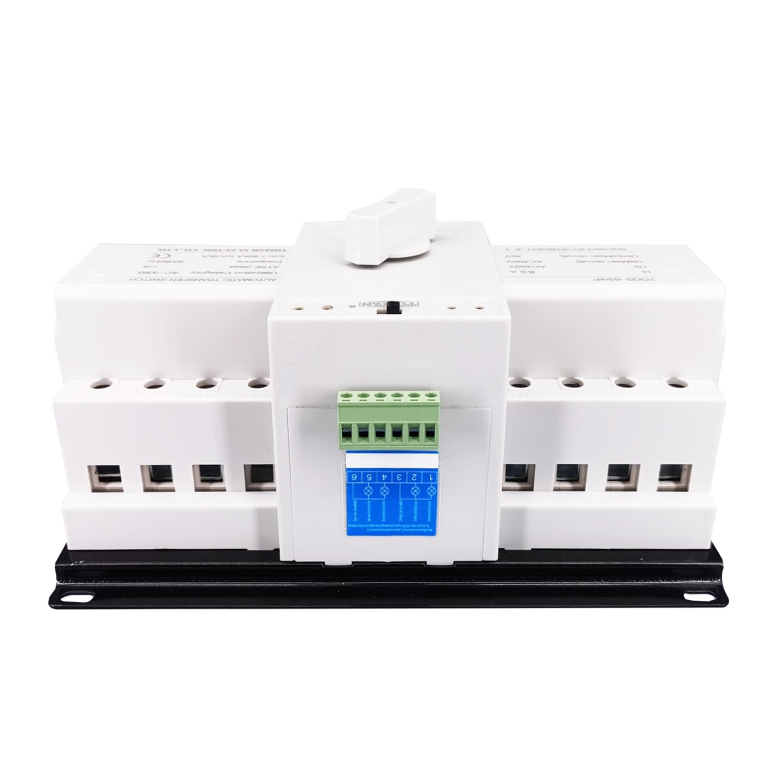 4P 63A 380V MCB Tipo Dual Power Commutatore Automatico ATS(2 Input 1 Output)