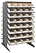 Quantum QPRD-108IV Pick Rack, 36"L x 36"W x 60"H, 800 lbs Capacity, Carbon Steel, Gray with Ivory Bins
