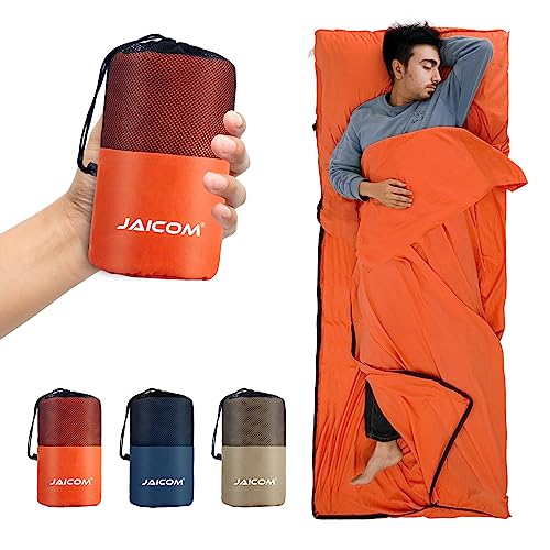 Jaicom Saco De Dormir, 220 X 90 Cm Saco Sabana, Saco De Dormir Ultraligero Para Adultos, Ideal Para Mochileros, Hoteles Y Albergues, Ropa De Habi Jaicom Saco De Dormir, 220 X 90 Cm Saco Sabana, Saco De Dormir Ultraligero Para Adultos, Ideal Para Mochileros, Hoteles Y Albergues, Ropa De Habi