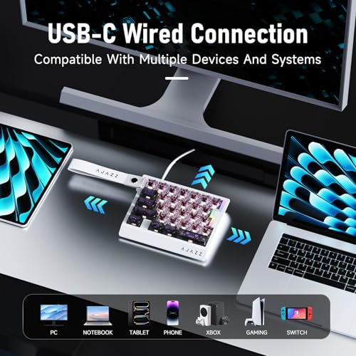 Teclado Gamer AK029 60% Conectividad USB miniatura 4