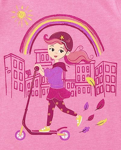Image of The Children's Place Girls' Basic Short Sleeve Layering Tee