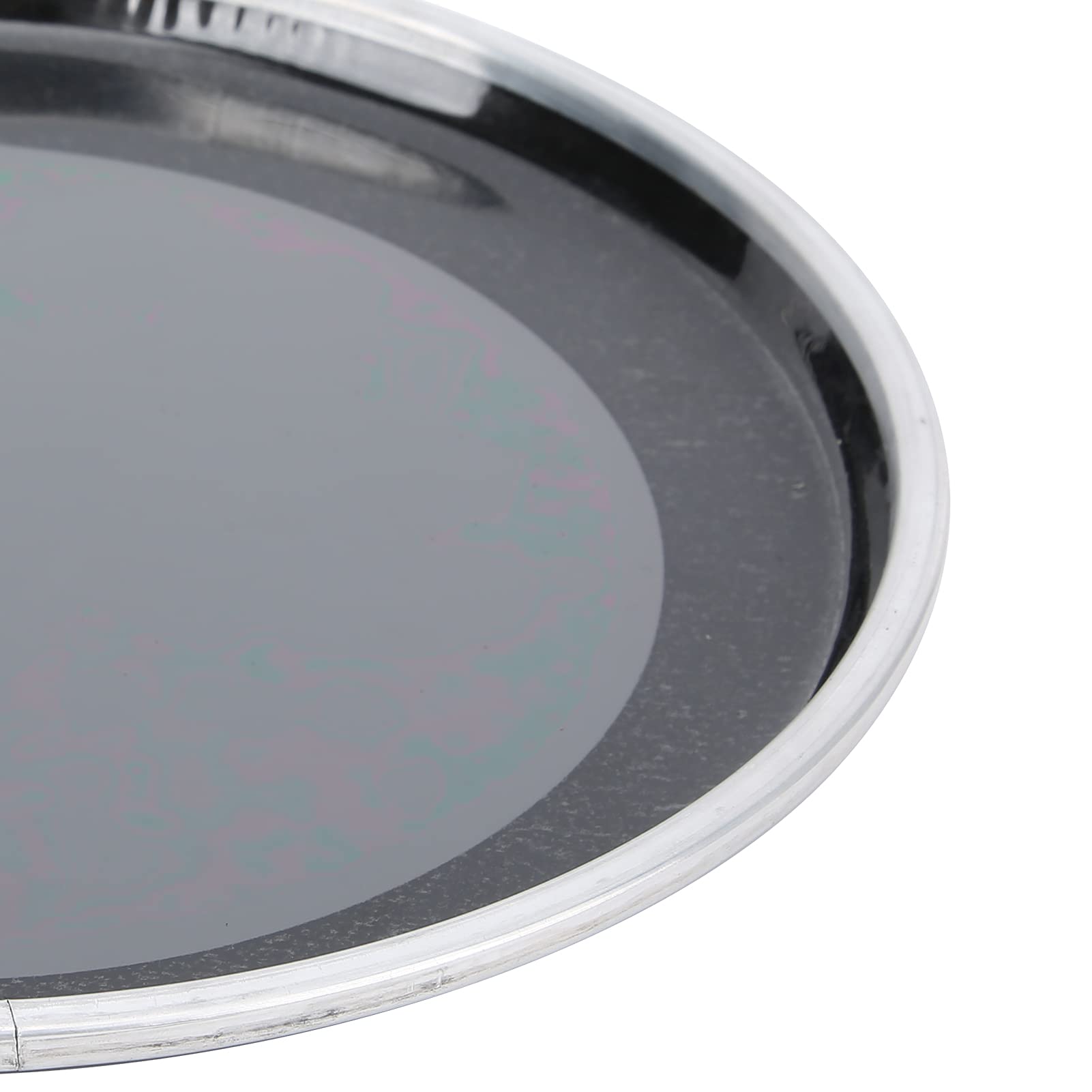 Miskall Drum Head Skin, Drum Head Replacement Part 10in 2 Layer Polyester Percussion Instrument Accessories for Drum Set Percussion Instrument Parts Black