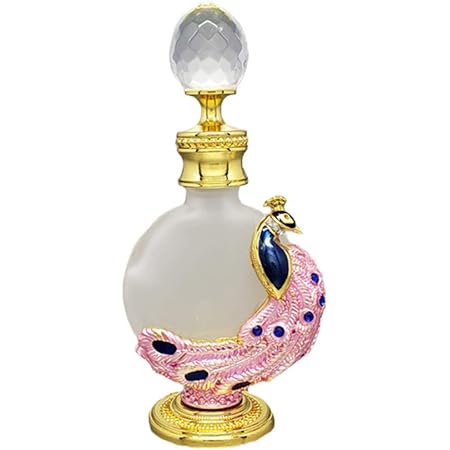 Orientalische Parfümflasche 12ml - Elegant In Gold & Grün