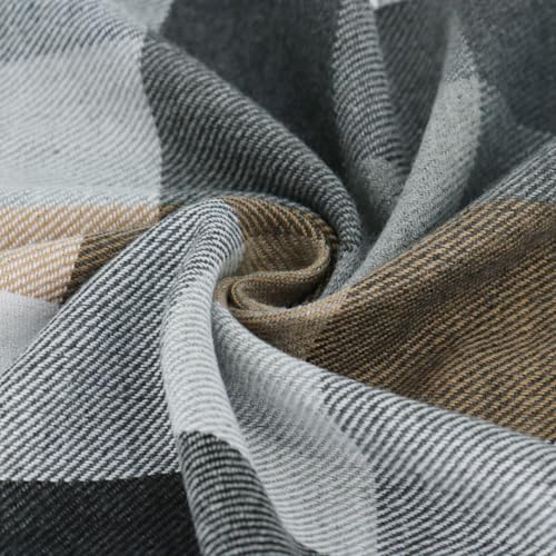 vimate Plaid Scarf for women-Winter Ladies Long Plaid Tartan Checkered Scarf Accessories (Style 13)2