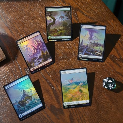 Image of Magic: The Gathering Modern Horizons 3 Bundle - 9 Play Boosters, 30 Land Cards + Exclusive Accessories