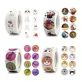 2000 PCS Incentive Stickers for Teachers Cartoon Animals Stickers Fun Stickers Reward Stickers for T