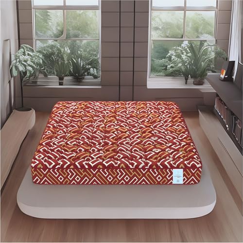 Image of SLEEPSPA Back Support Orthosense Cocopedic Tech. 8 Inch King Coir Foam Mattress (75X72 Inch) Back Pain Relief, Cotton Fabric, Stress Relief Sleep, Orthopedic Bed Mattress, 5 Year Warranty