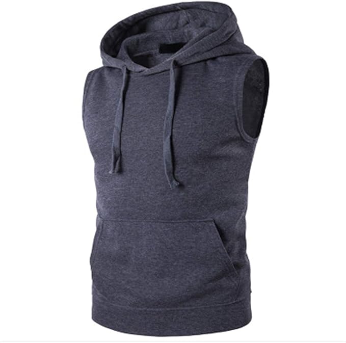 ZYUD Herren Sportweste Kapuzenweste Weste Mit Kapuze Herrenweste Jacke