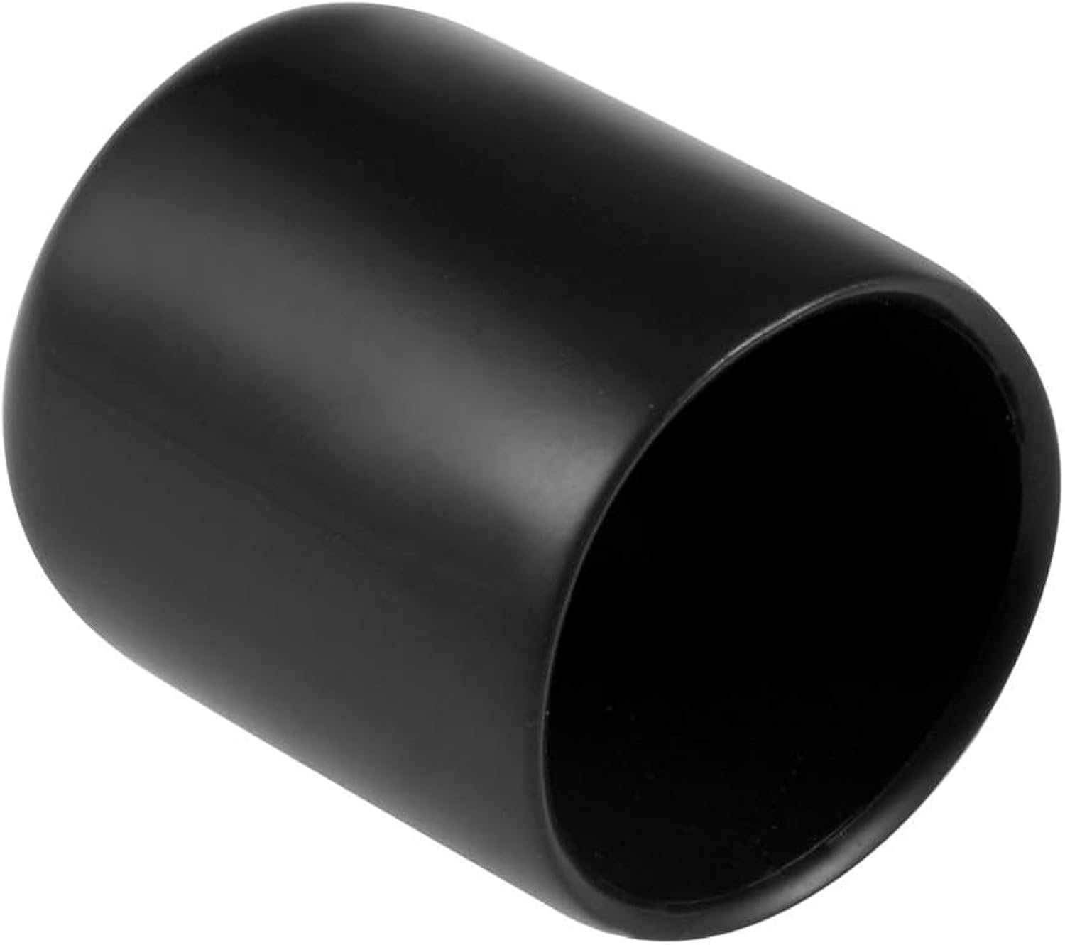 MACHSWON Lot De 15 Embouts Ronds En Vinyle - 20 Mm - Noir