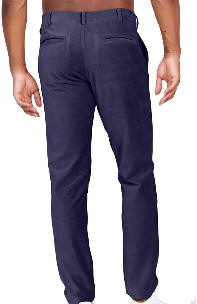 Corduroy Pull-On Trousers in Corsair by REDVANLY - Image 2