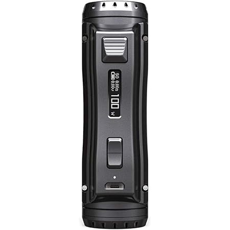 Amazon 正規品 Ehpro Cold Steel 100 1w Tc Box Mod ハイエンド 電子タバコ アトマイザー 電子タバコ かっこいい 黒曜石 Ehpro 電子たばこセット スターターキット