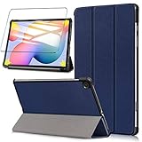 La funda diseño ultra delgado de color puro Sencillo para un excelente tacto y la impresión visual, Instalación fácil, ajuste perfecto,y el cristal templado es muy fácil de instalar y quitar, se adapta perfectamente a su Tablet Samsung Galaxy Tab S6 Lite 10.4" 2022.