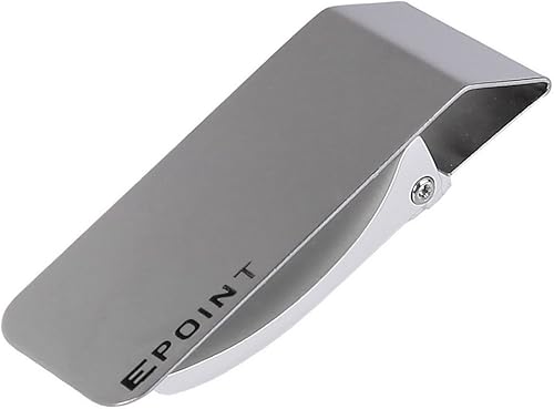 Miniatura 2 de Epoint Clips de dinero para hombre, más diseños, billetera casual con clip para dinero para uso diario, Sliver-eqa03b04