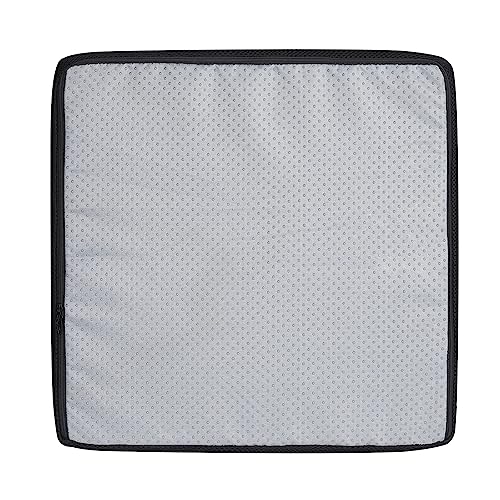 Wakefit Orthopaedic, Memory Foam, Breathable, Cushion Seat Pad for Office, Car, Home, Provides Support & Comfort (18" x 18" x 3") Regular Size, Pack of 1, Black & Grey - Image 8