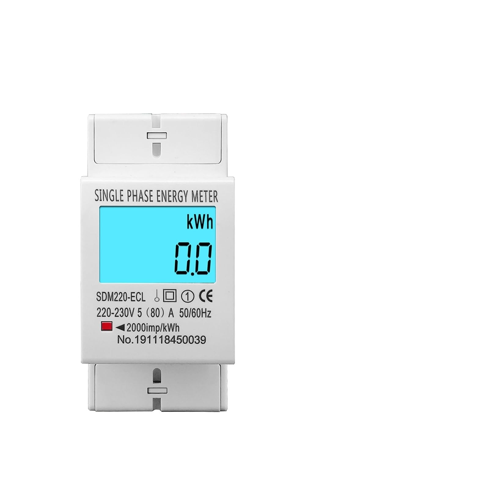 Compteur de consommation d'énergie pour calculer les frais d'électricité d'un locataire