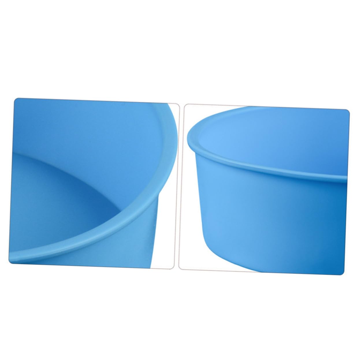 OUNONA Stampo in Silicone e Comodo da Usare Facile da Pulire 3 Pezzi Forma Rotonda per Dolci per Pasticceria Professionale e Principianti