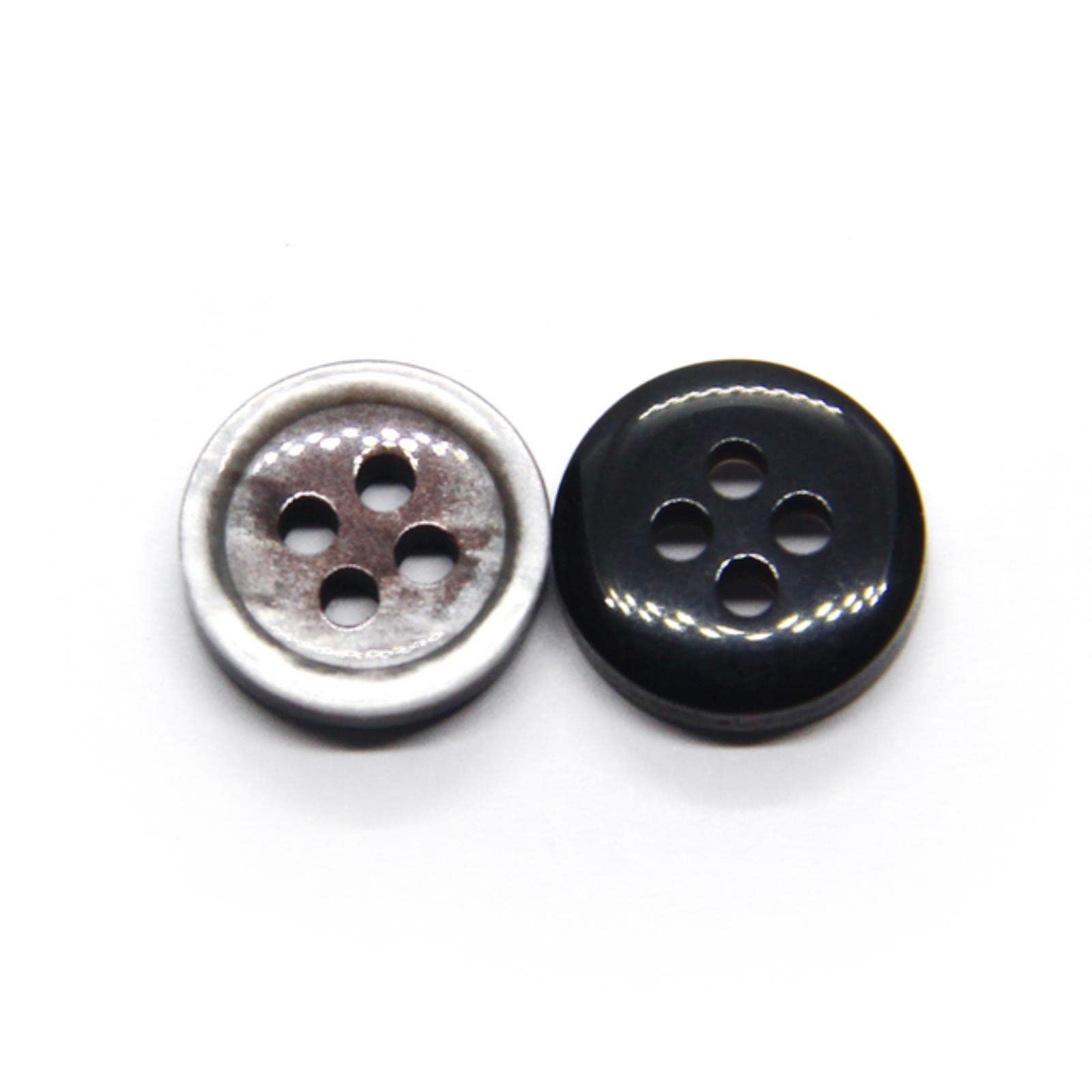 30 szt. 4 otwory 9-11 mm okrągłe guziki koszulowe do odzieży słodkie ubrania odzieżowe dekoracje robótki ręczne akcesoria DIY(Red,11mm)