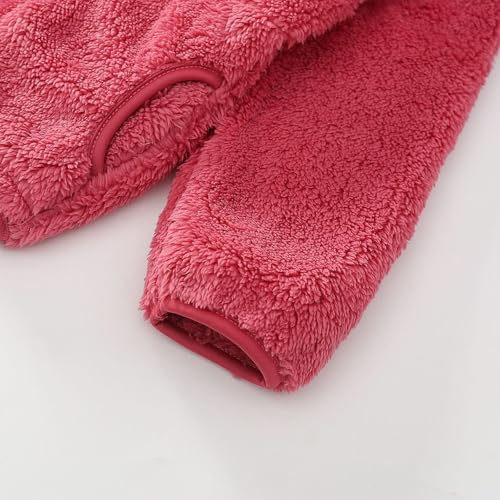 Girls Fleece Warm Winter Jacket Cute Full Zip Sherpa Coat Teen Trendy Windproof Sweaters Outwear Jackets Clothes4