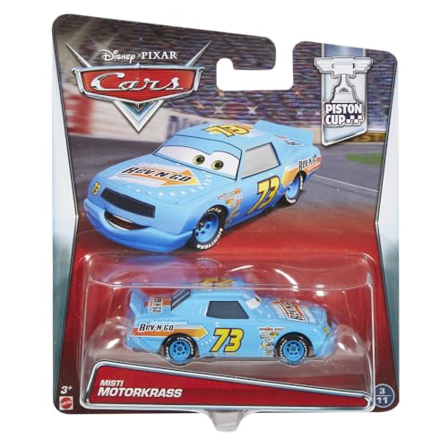 Jouet voiture Cars Misti Motorkrass Mattel idée cadeau anniversaire enfant 3 ans