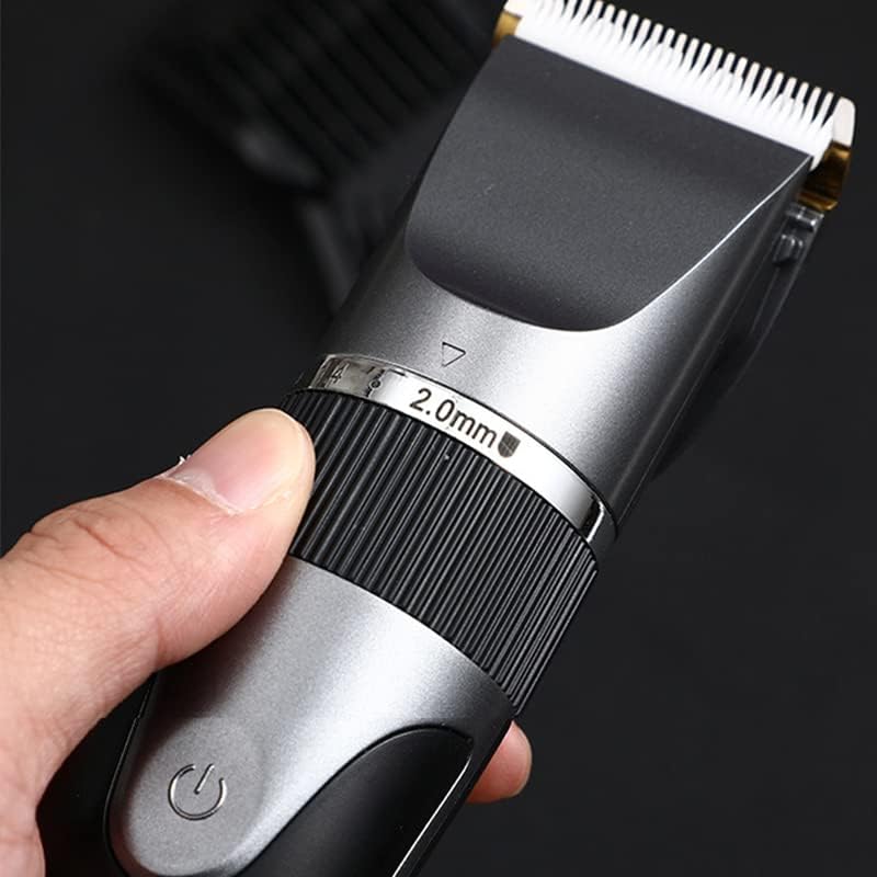 Hair for Men Professional Clipper 3 Color Electric USB TrBaldheaded Blade Haircut Machine for Barber Home(Gold)