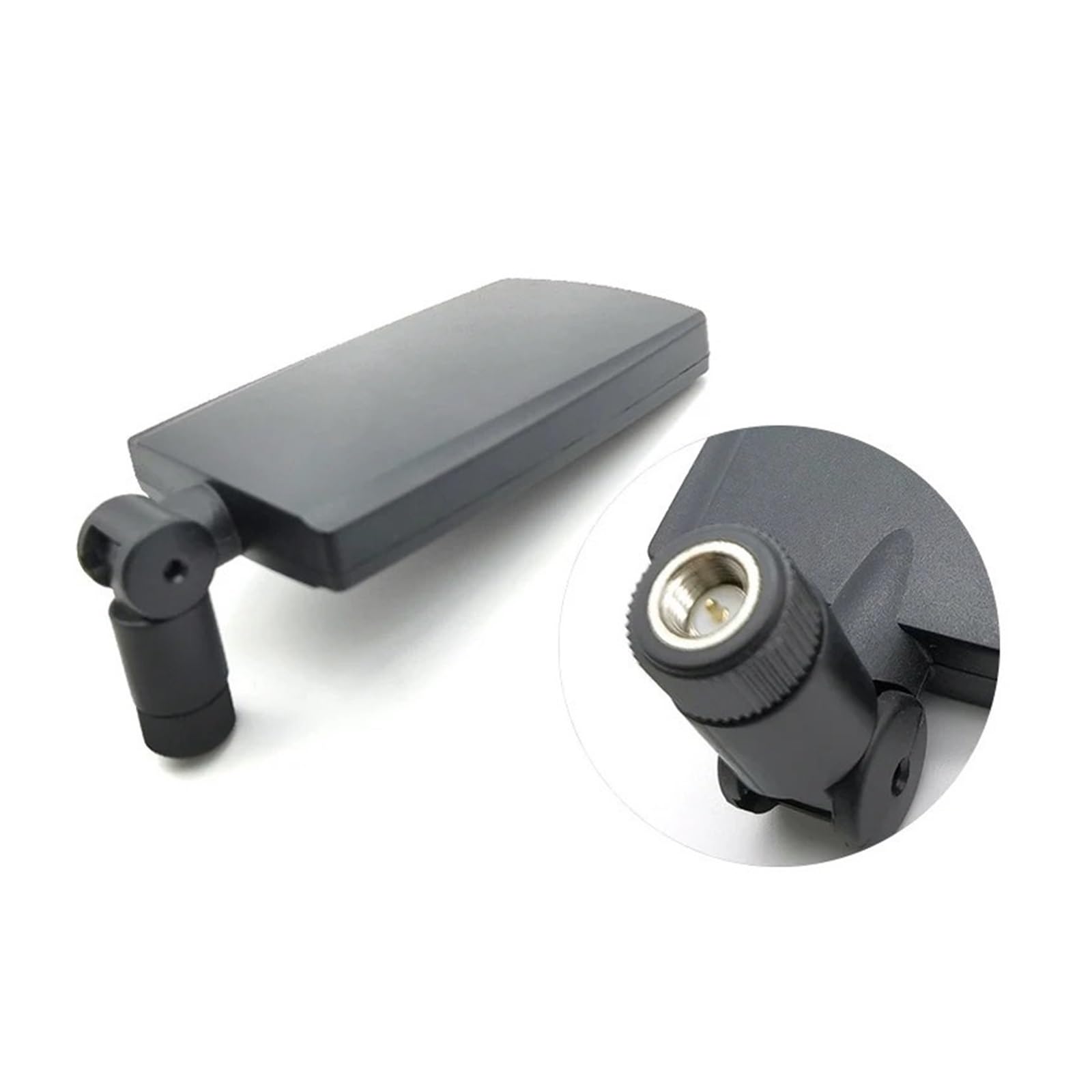 Amplificador De Antena Plana Direccional WiFi 2,4 G Con Base Magnética, Extensor Externo For Enrutador, Módem Y Señal Teléfono Móvil Fácil Amplia Compatibilidad(SMA Male)