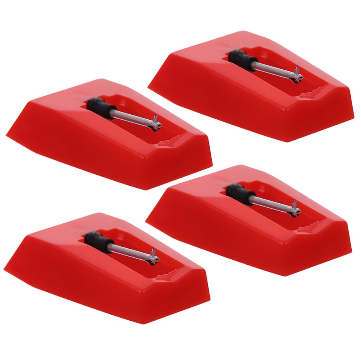 HEMOTON Phonograph Stylus Replacement Needles for Turntable Aluminum Plastic Record Player Accessories