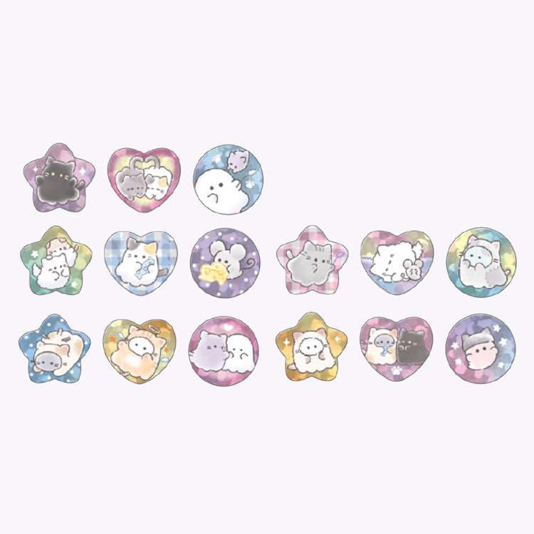 Amazon.co.jp: クラックス オバケーヌ おはじきシール なかまたち