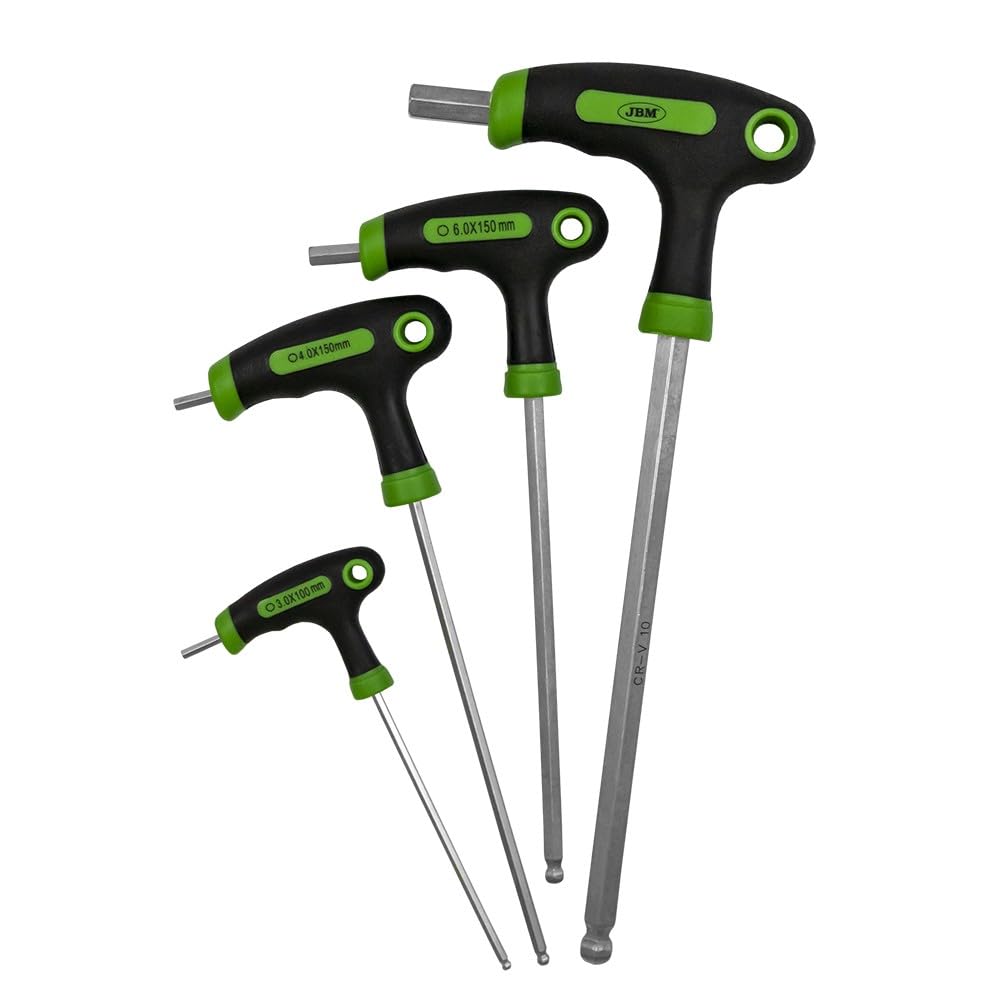 JBM Set DE 8 LLAVES Allen EN Forma DE T