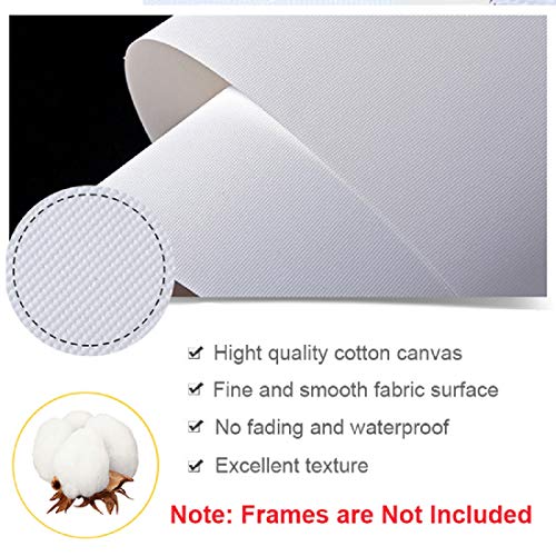 Bpnhna Abstract Rainbow Geometric Canvas Prints Colorful Triangle Coral Modern Paintings Poster Wall Art Decor For Nurse Home Office(2Pcs Unframed,16X20 Inches) #TOP5