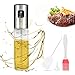 DIFCUL Bottiglia Spray per Olio d'oliva Multifunzione 4 in 1, erogatore di Olio e aceto, Spruzzino per Olio, con tubetto e Imbuto, Bottiglia Spray per Cucina, Barbecue, Barbecue, insalate