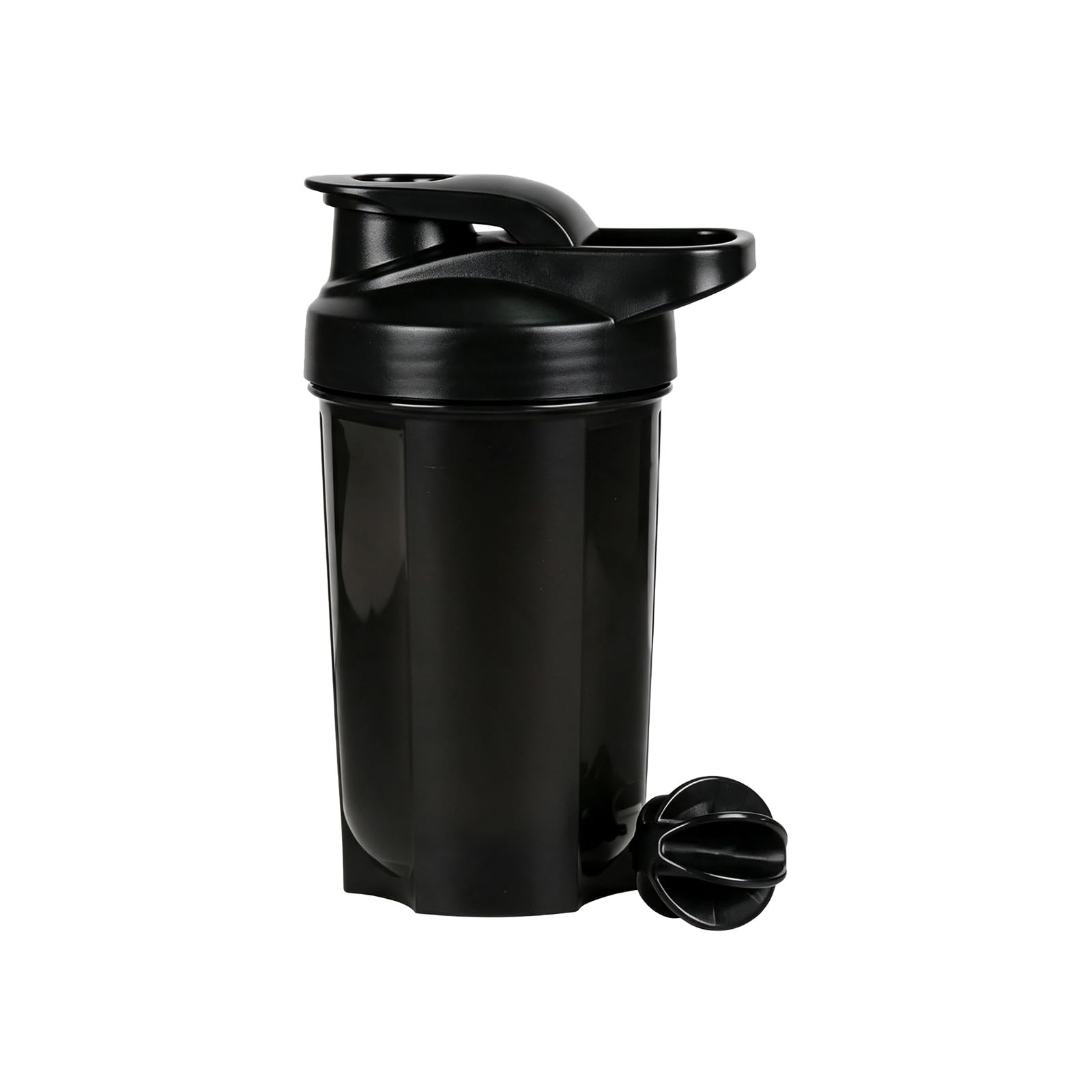 1pc Protein Shaker Bottle Plastic Fitness Sports Water Cup Portable Workout Gym Tumbler Mixer