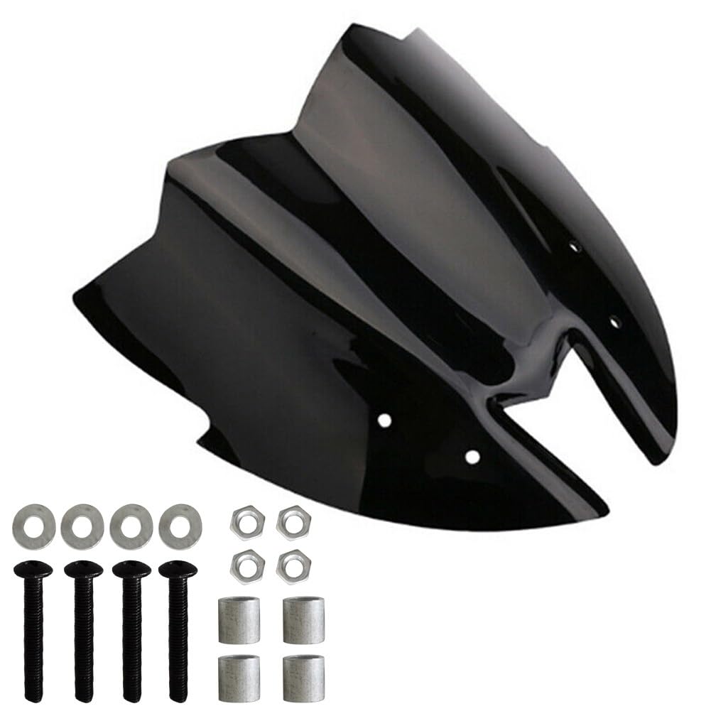 Pare-Brise Moto Kawasaki Z800 ZR800 2013-2015 - Extension Carénage Anti-Vent