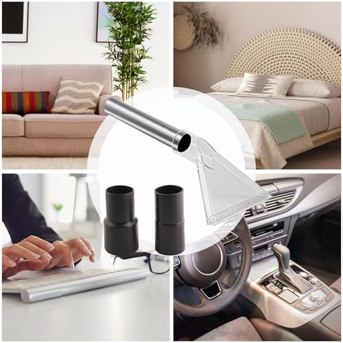 Extractor Accessory | Carpet Extractor Accessory | Heavy Duty Transparent Tool for Wet and Dry Cleaning of Car Dust, Upholstery and Upholstery - Image 4