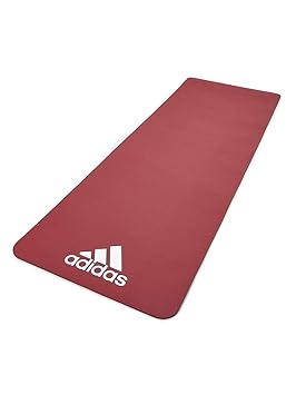 Adidas Fitness Mat - 7mm - Red - image, photos