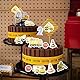 COLOFALLA COLOFALLA 100pcs Konfetti Baustelle Tischdekoration Kindergeburtstag Baustelle Deko Baustelle Konfetti Party Baustelle Geburtstag Deko