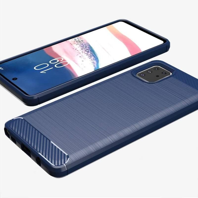 Image of Basic Case for Samsung Galaxy Note 10 Lite (Carbon Fibre Blue)