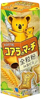 ロッテ コアラのマーチ 全粒粉in旨ビス 46g×10個入