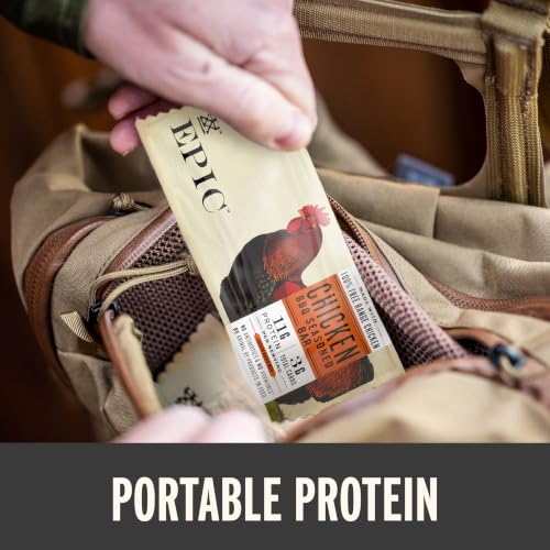 EPIC BBQ Chicken Protein Bar, Keto Consumer Friendly, 12 ct, 1.3oz bars - image 6