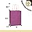 qiqee 32-Packs Purple Paper Paper Gift Bags with Handles Bulk 8.2663.15 Small Size Gift Bags Multiple UsesSmall Size