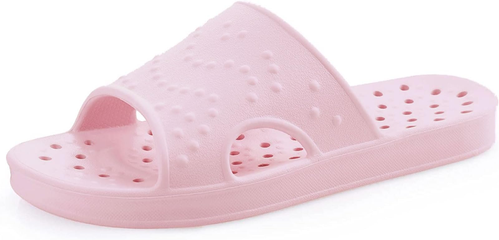 ShevaluesShower Shoes for Women with Arch Support Quick Drying Pool Slides Lightweight Beach Sandals with Drain Holes