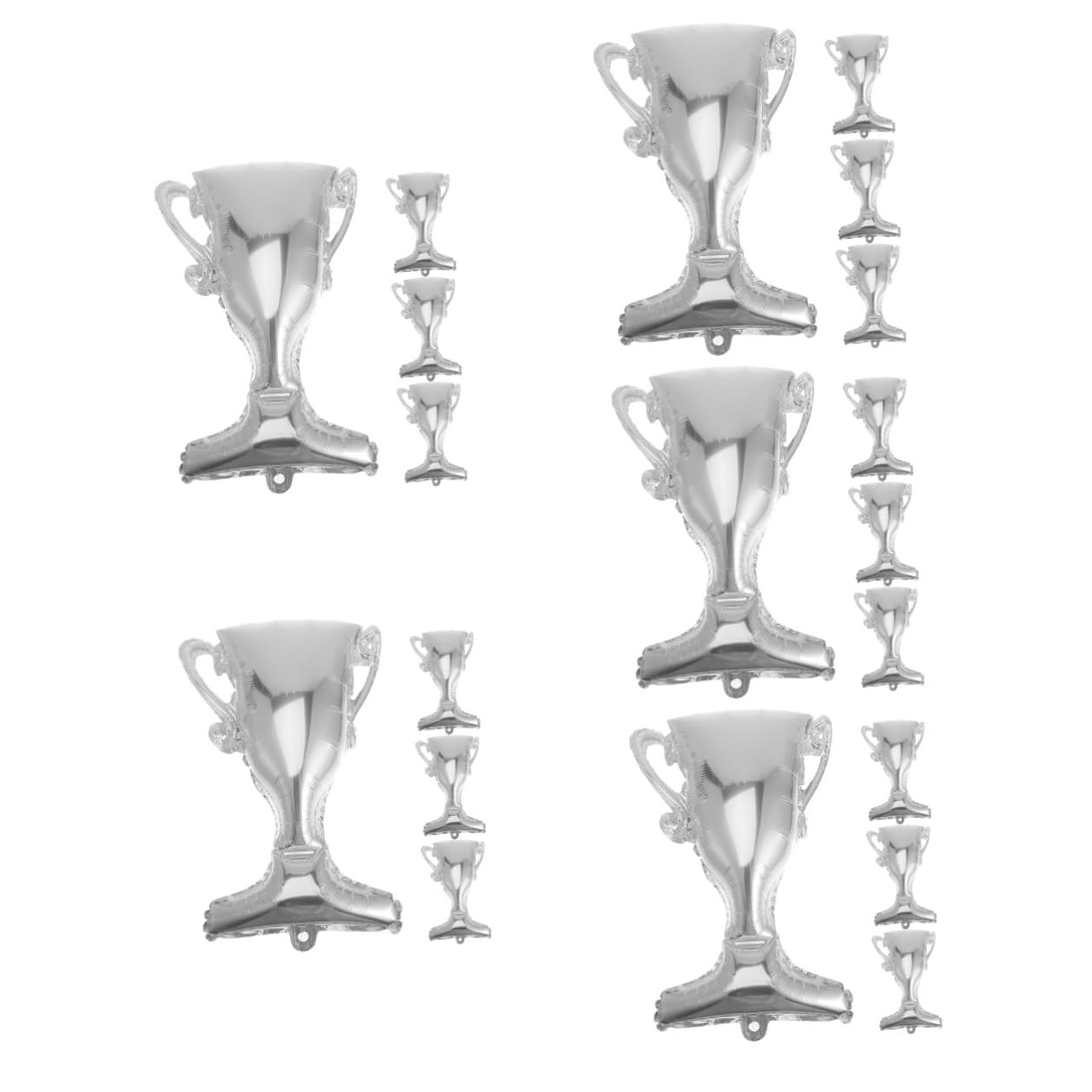 HANABASS 20 Palloncini Gonfiabile Foil Per Foil Del Campionato Balloon Del Pellicola Alluminio