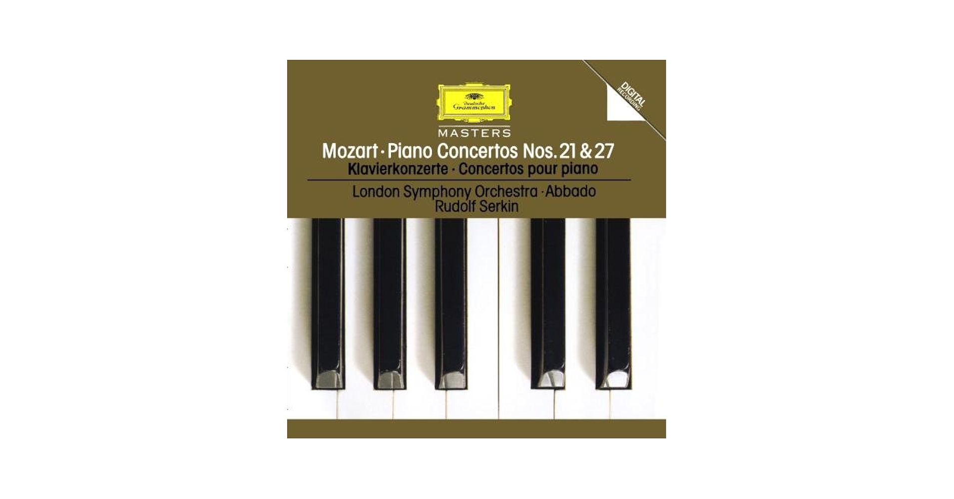【中古】 Piano Concertos Mozart ,Burnett ,FinchcocksStringQuartet Amazon.com: Mozart: Piano Concertos Nos. 21 & 27: CDs & Vinyl