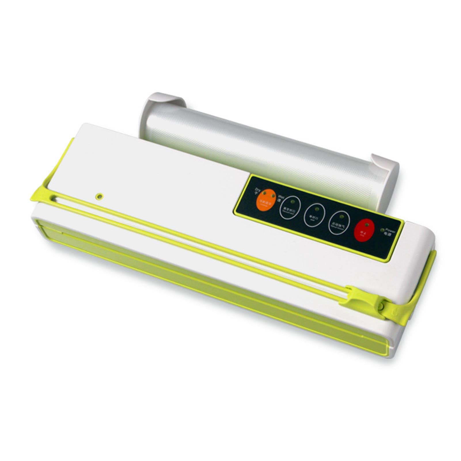 MRKU Scelleuse Automatique de boîtes de Conserve et de sachets, avec système de Fermeture et de réglage Automatique, pour Emballage sous Vide, Mini-Aliments et système de découpe intégré.