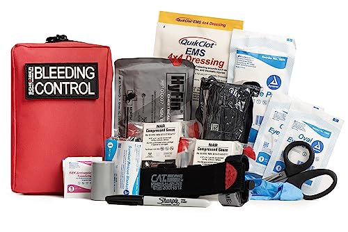 Image of Scherber Public Access Bleeding Control Kit | Trauma Equipment, First Aid Supplies & NAR Tourniquet Pack for Gunshot Wound & Hemorrhage | Medical Professional & Emergency Rescue | Single, Advanced