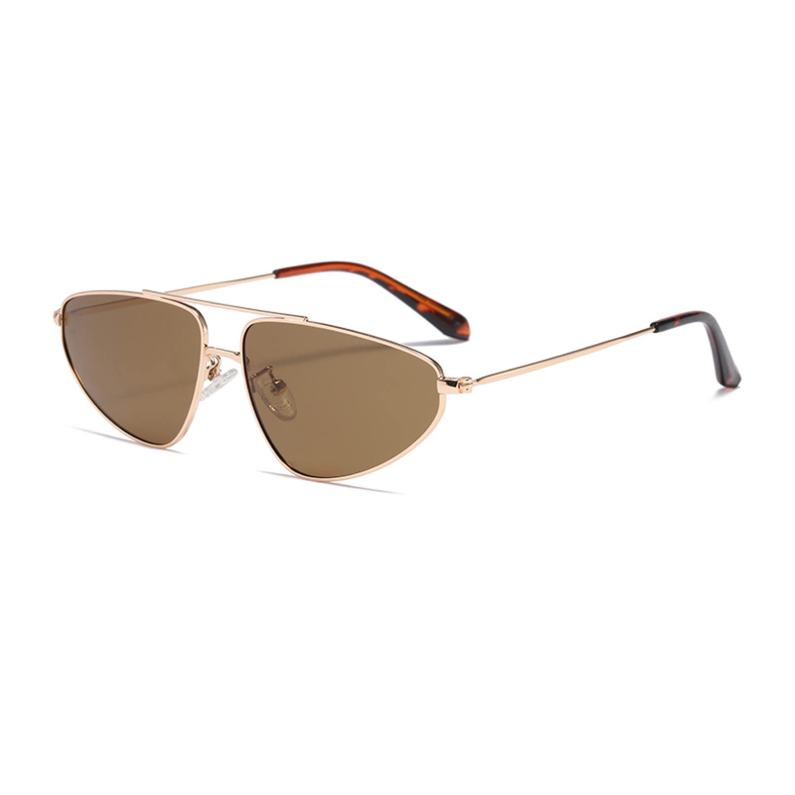 Gafas de sol de los hombres de las señoras universales polarizadas gafas de sol al aire libre gafas de viaje poligonal unisex UV40
