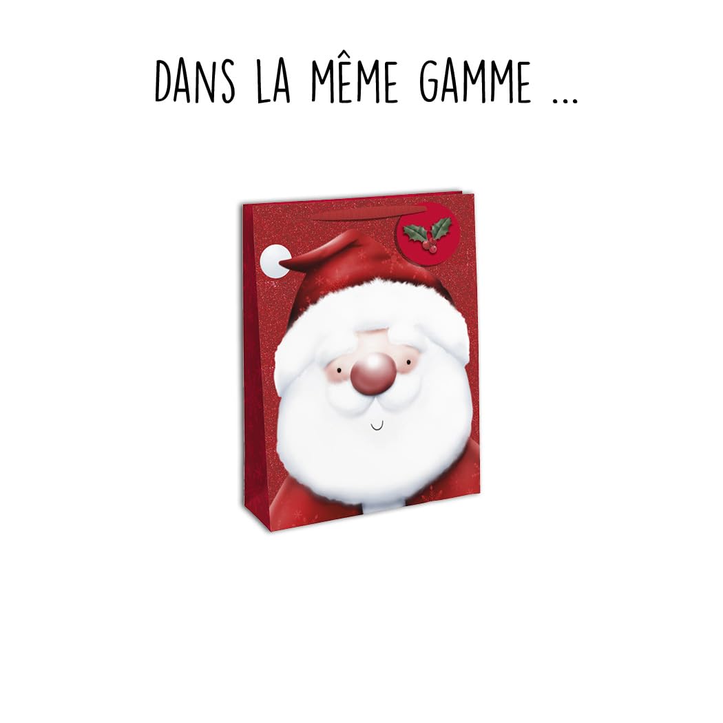 Clairefontaine X-31226-1WCpack 12 Geschenktüten Excellia 33x15x45,5cm Xmas