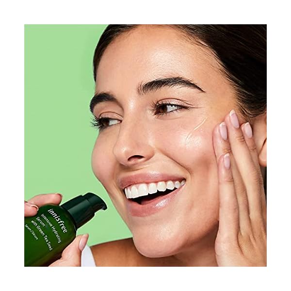 innisfree Green Tea Seed Intensive Hydrating Serum Face Treatment, 2.7 Fl oz (Pack of 1)